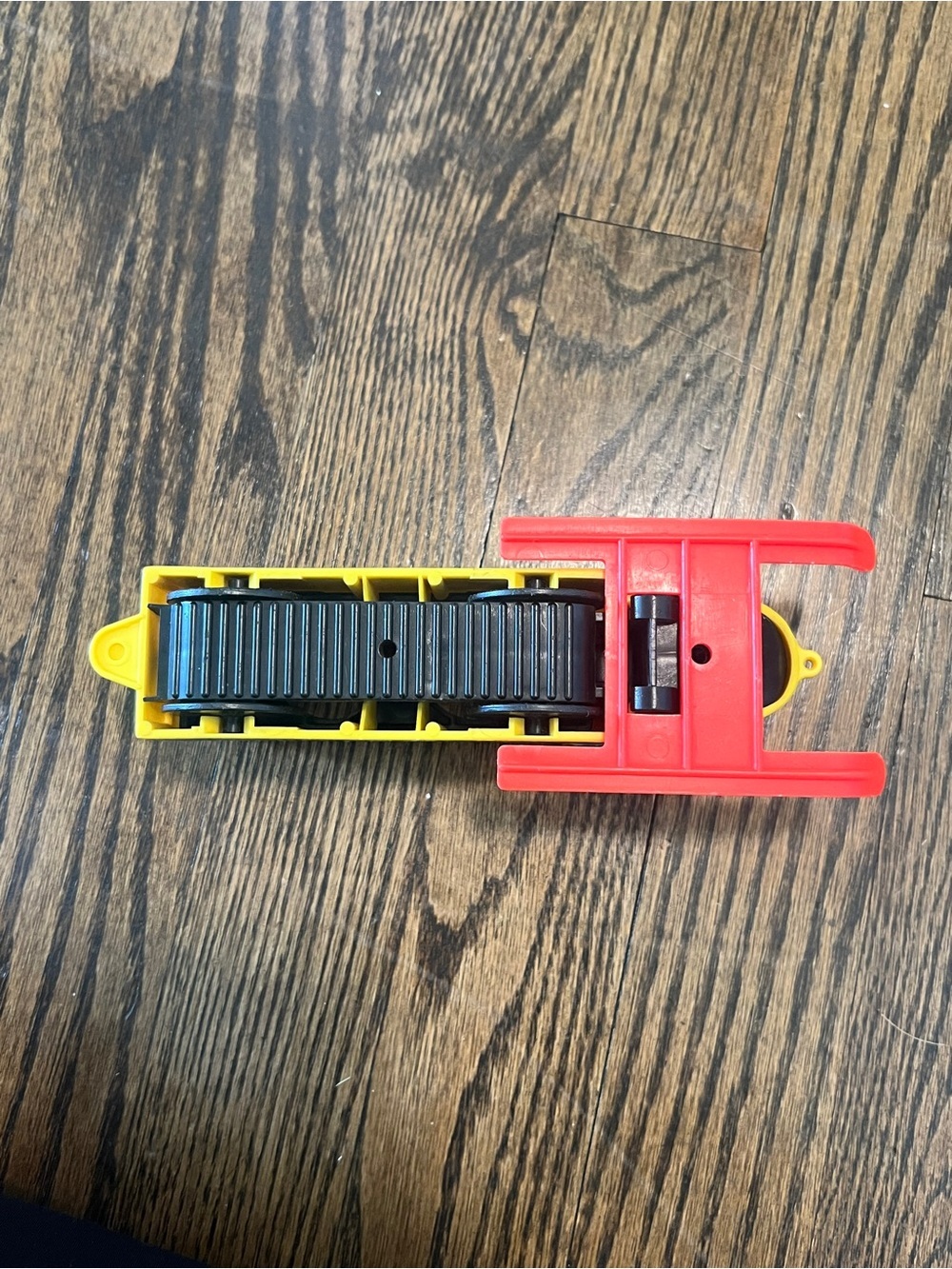 Fisher-Price vintage Mini Snow Mobile Toy - Yellow/Blue/Red - Picture 3 of 8